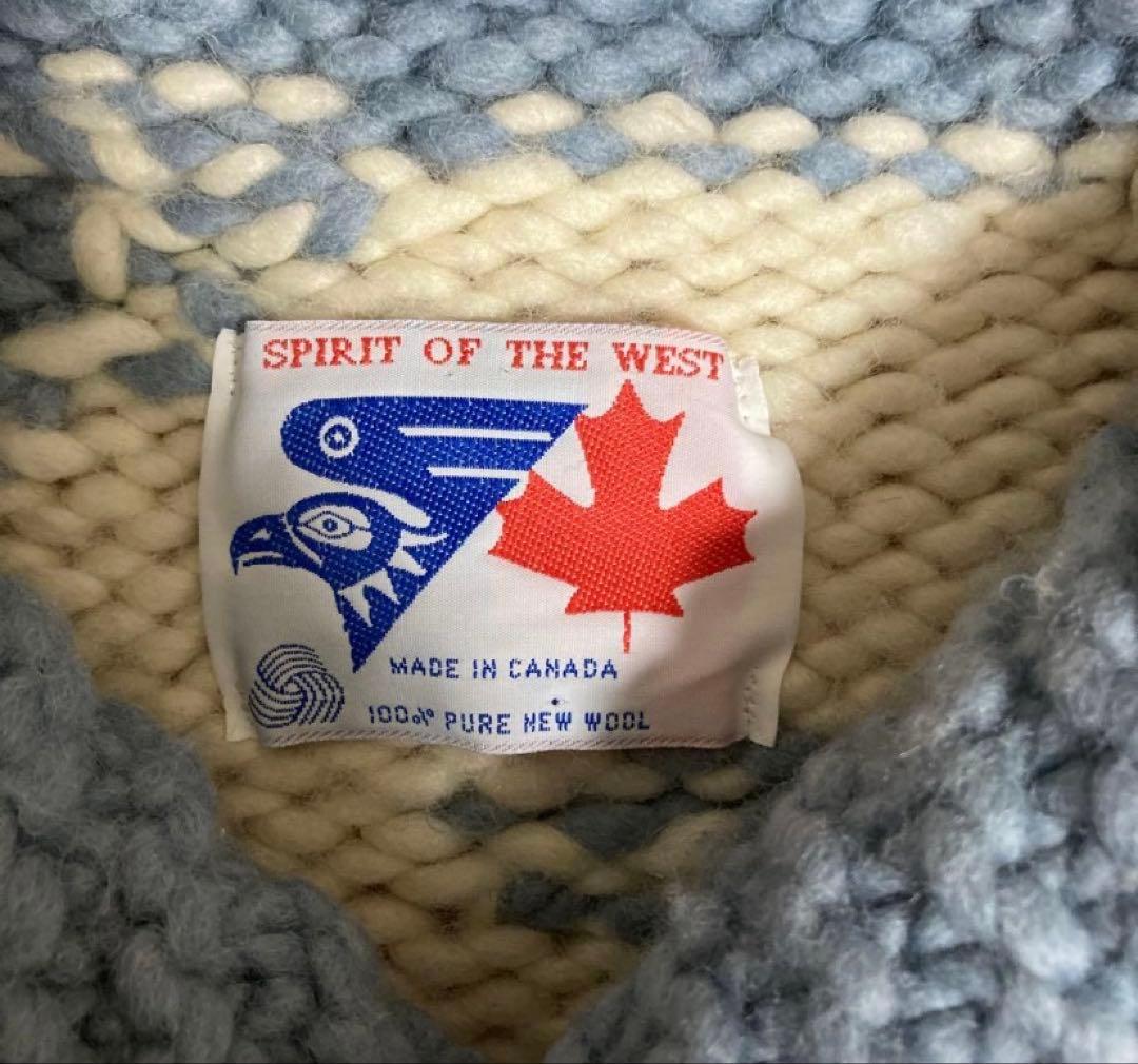 シロクマ柄カウチン　Sprit of West