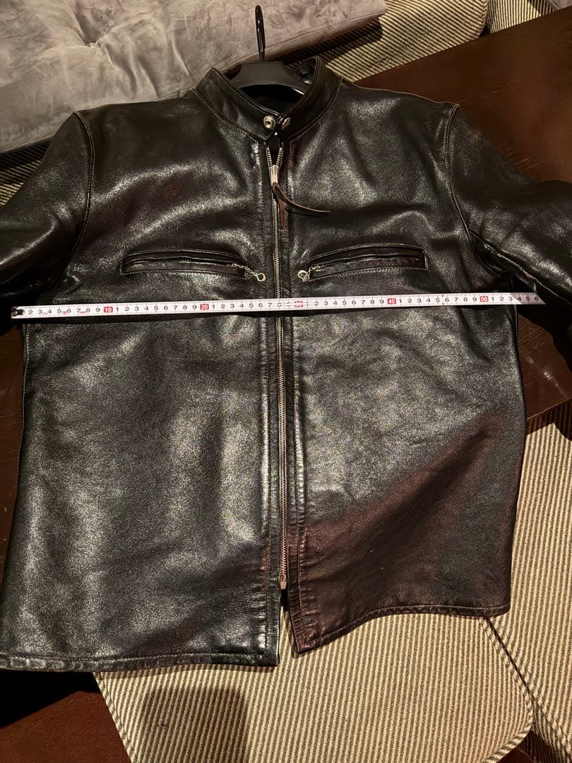 buco j-100 j100 ブラックレザーシングルライダースジャケット