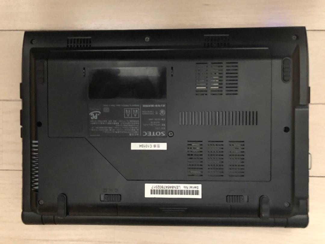 Windows XP SP5改 2GB SSD256GB Office2007