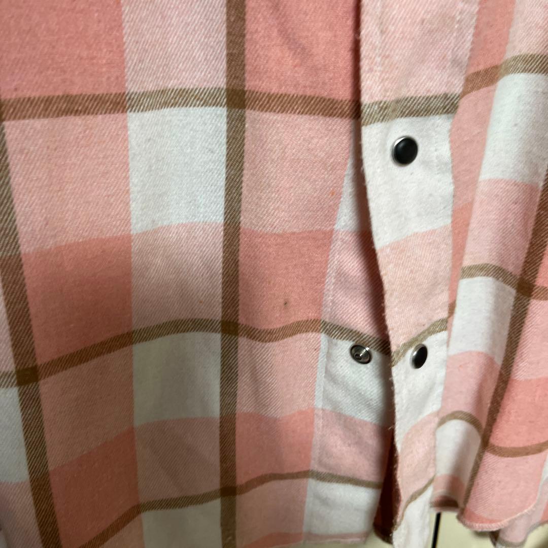 LIBEIRO オーバーサイズ　チェックシャツ　L