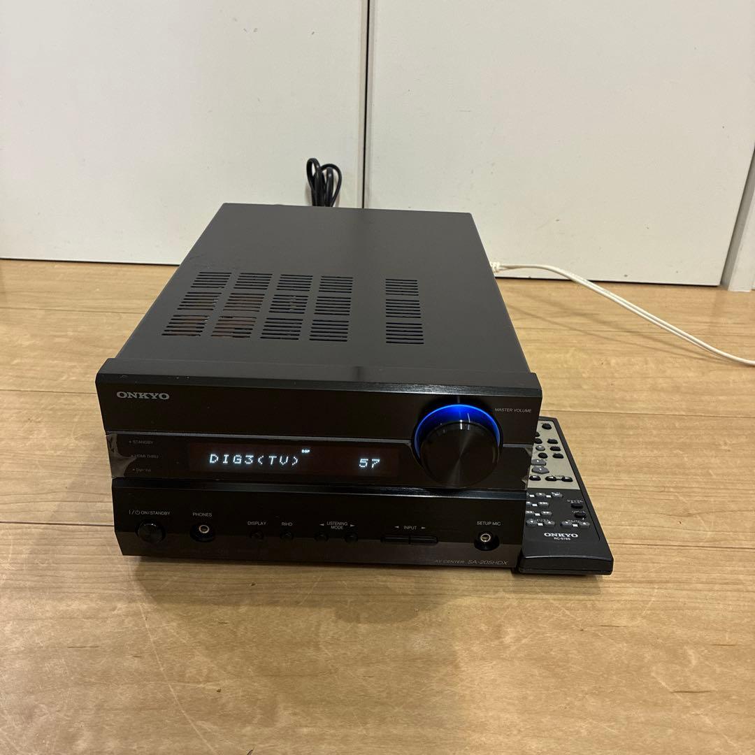 【美品】ONKYO SA-205HDX AVセンター AVアンプリモコン付属
