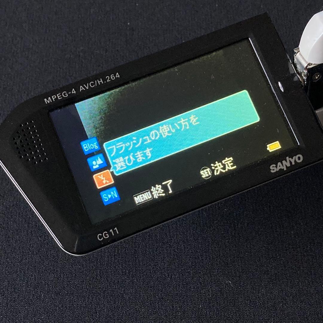 【美品】SANYO Xacti CG11 デジカメ ムービー