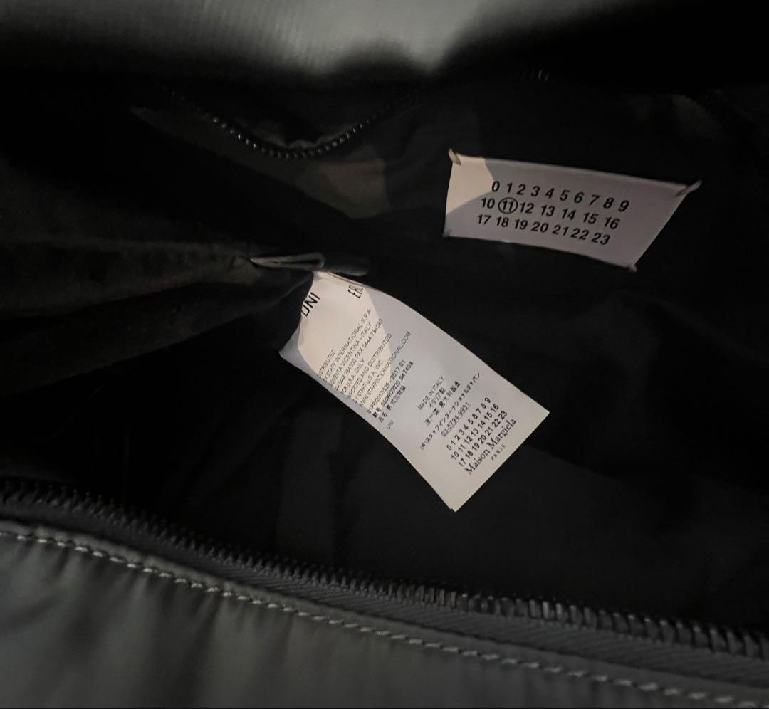 メゾンマルジェラ セーラーバッグ ブルーグレー