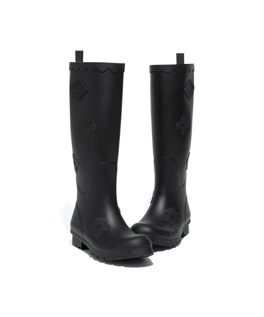 靴 X MINJUKIM FLORAL SHADOW BOOTS LONG