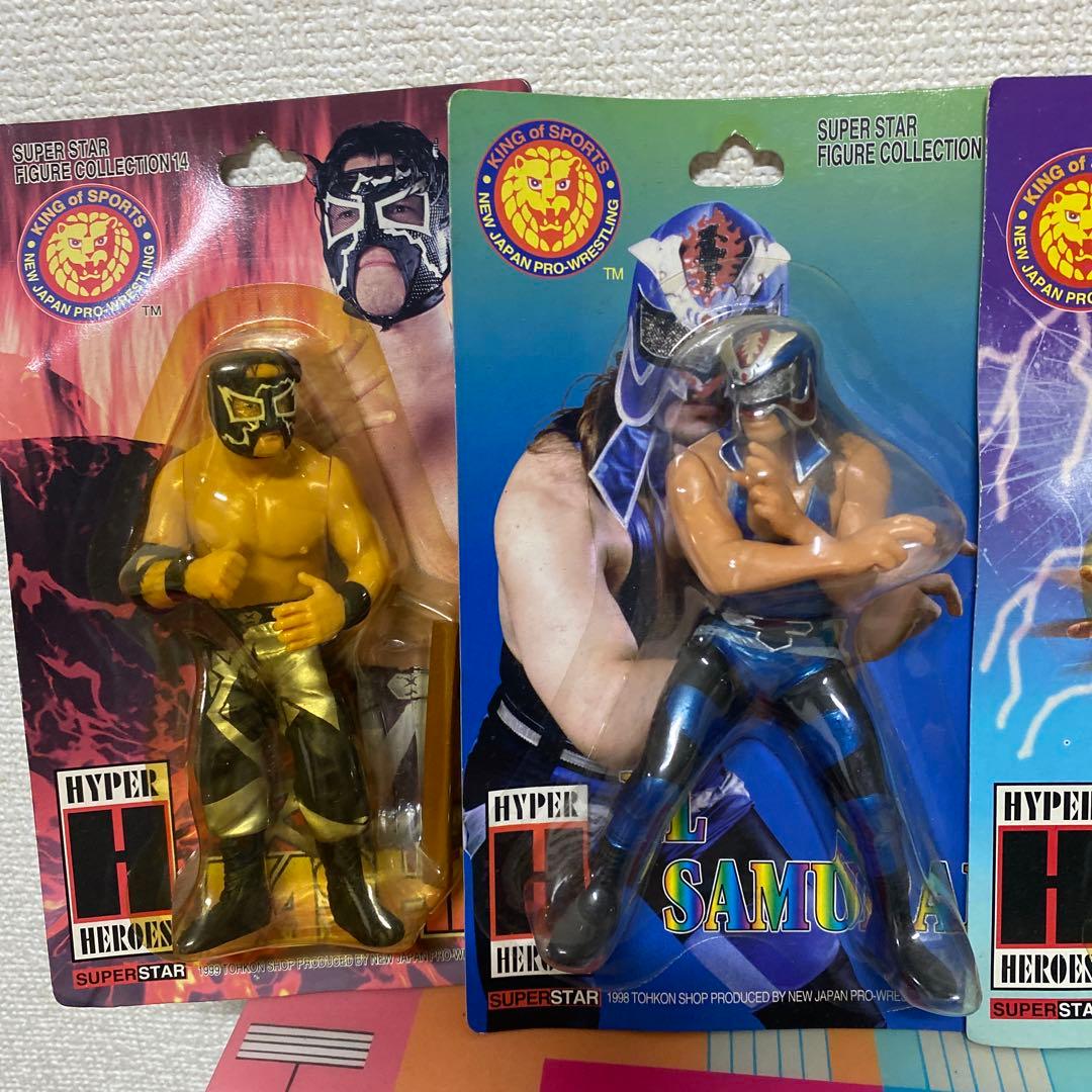 新日本プロレス Hyper Heroes フィギュア 4体セット