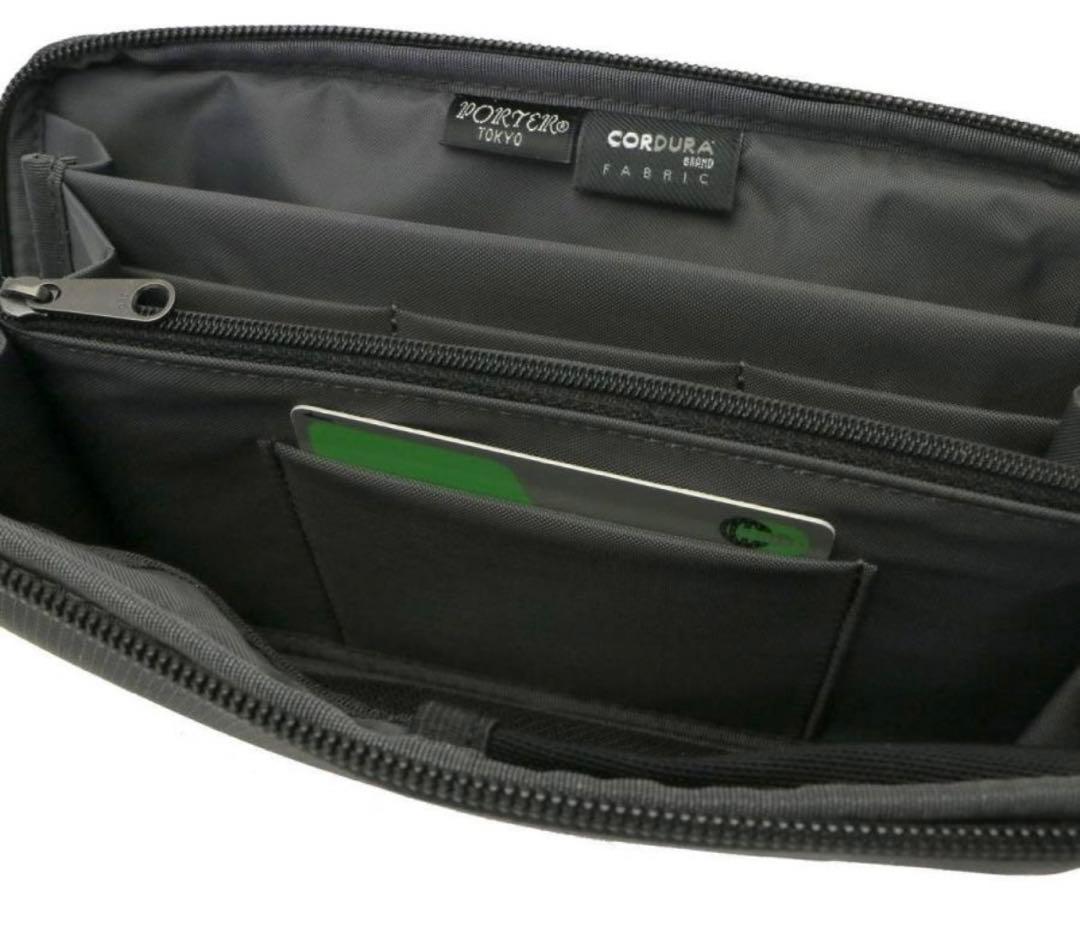 PORTER トラベルウォレット 黒色 美品