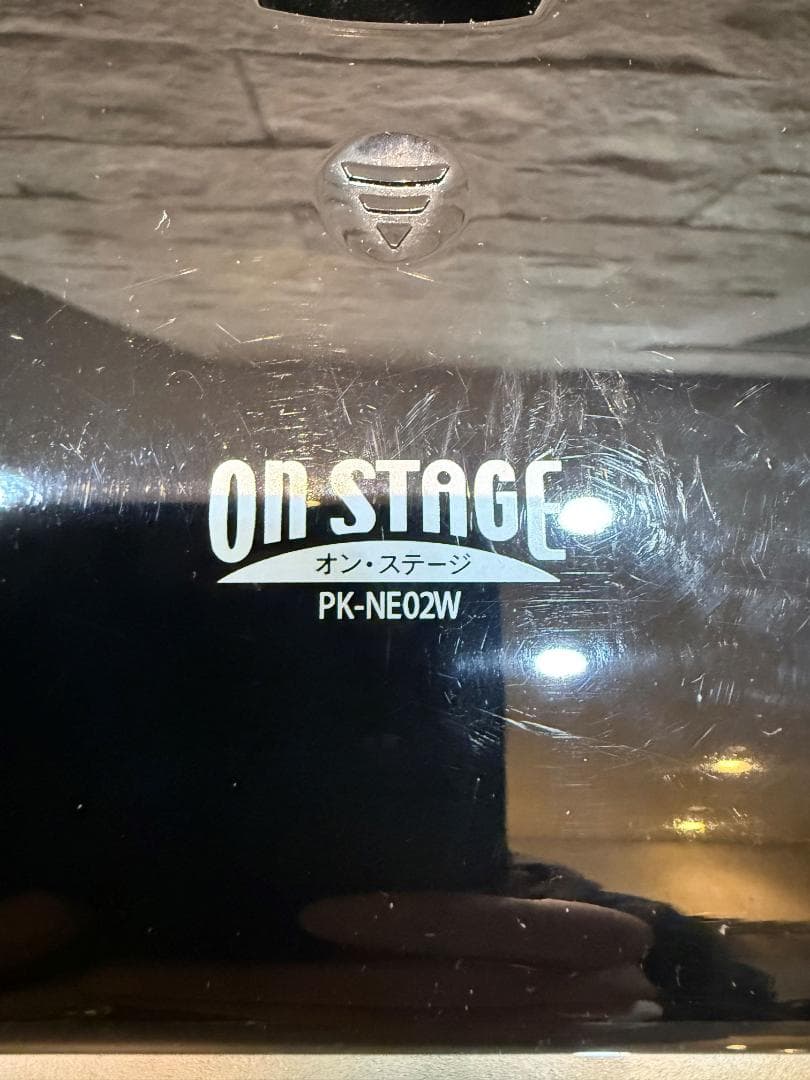 ON STAGE オン・ステージ パーソナルカラオケ PK-NE02W 中古品