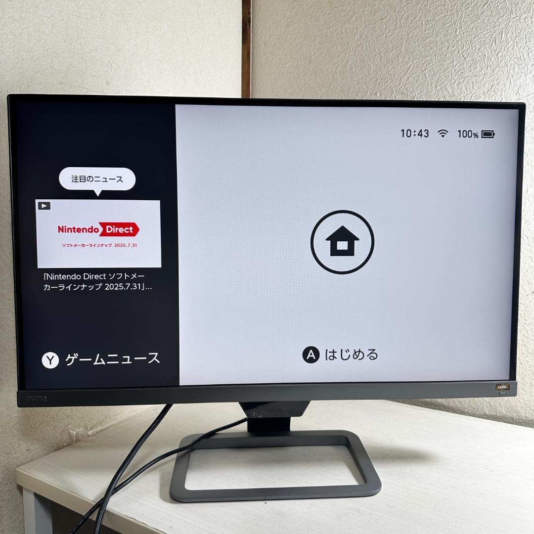 BenQ WQHD 27インチ ゲーミングモニター