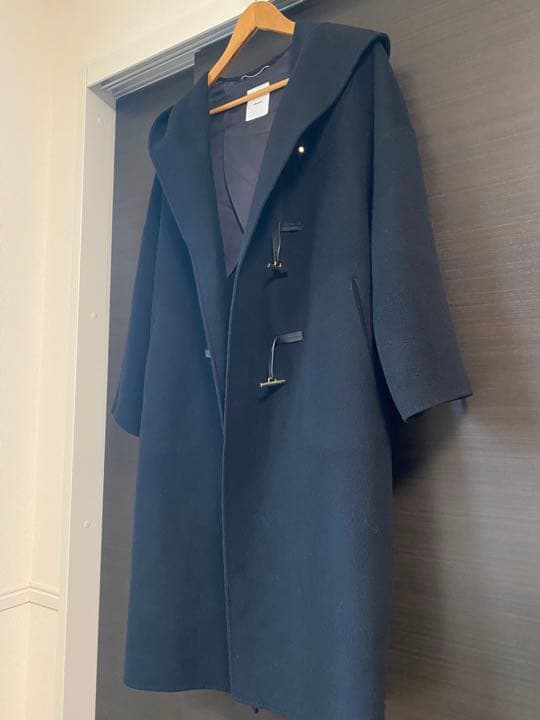 ebure ♡ウールリバーダッフルコートBLACK【完売品】※最終値下げ※