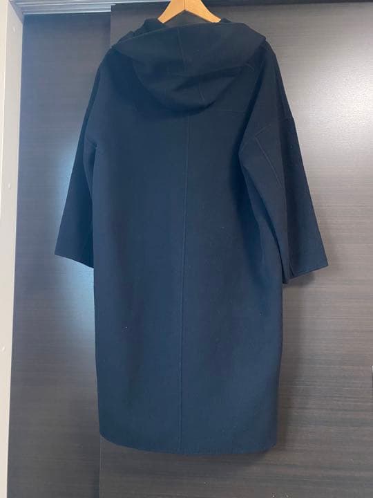 ebure ♡ウールリバーダッフルコートBLACK【完売品】※最終値下げ※