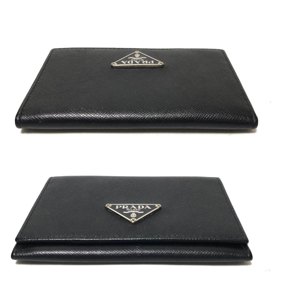【美品】PRADA プラダ　サフィアーノ　カードケース　名刺入れ