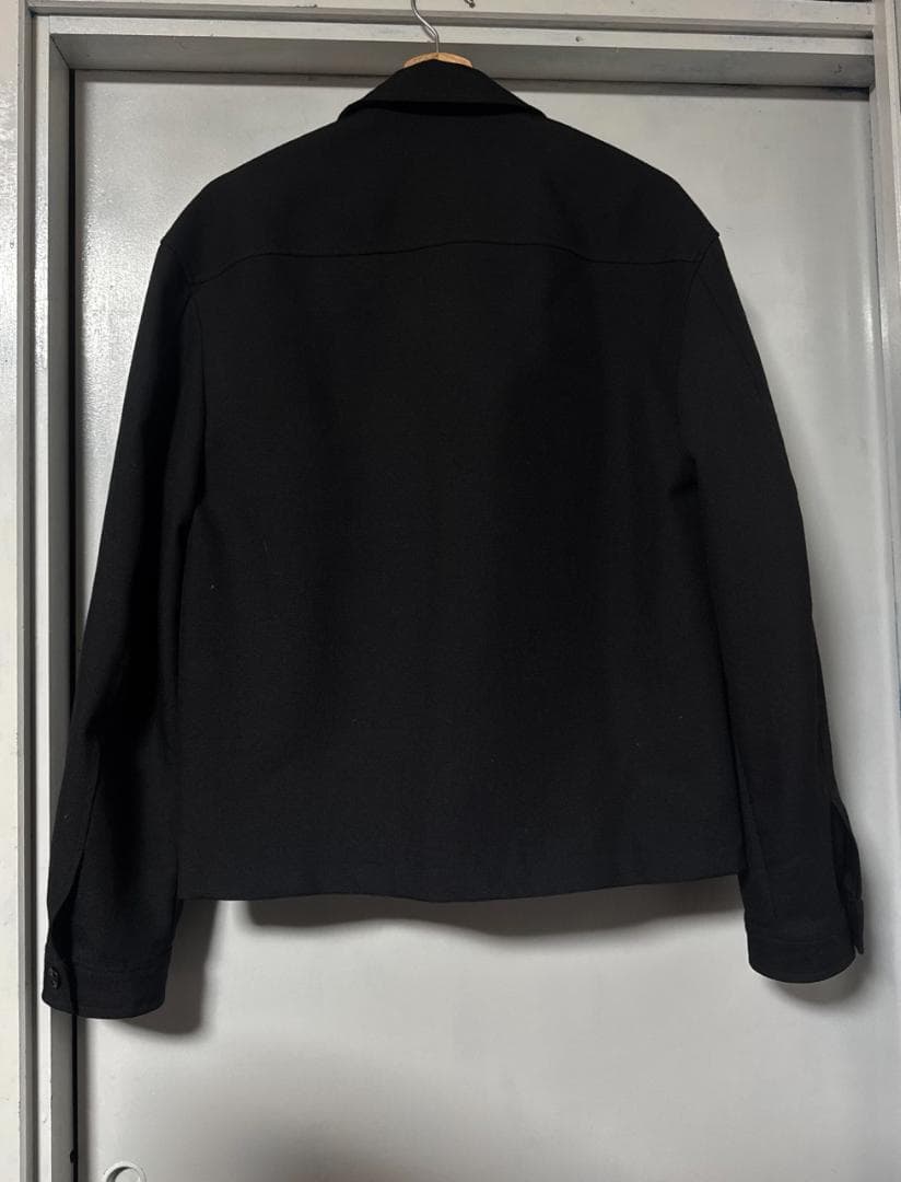 ZARA ORIGINS S　ウールシャツジャケット　ブラック