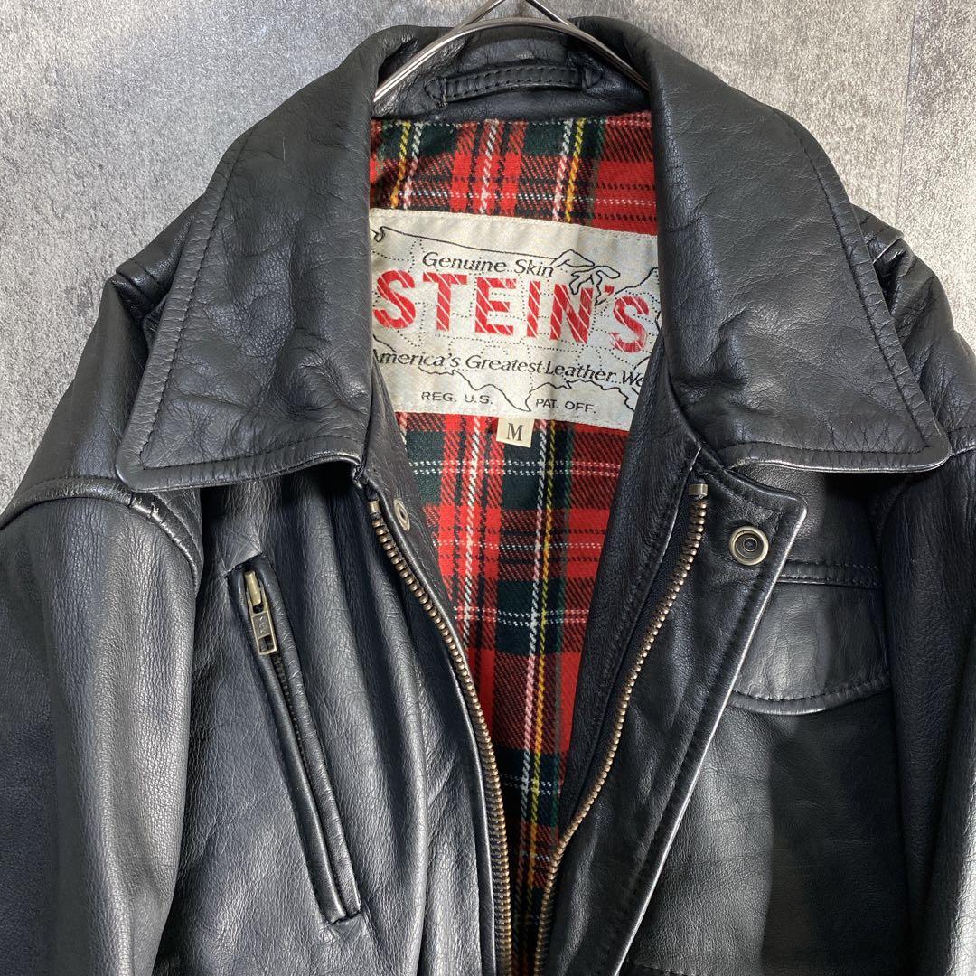 90s USA製ヴィンテージ 本革カウハイド レザージャケット　STEIN’S