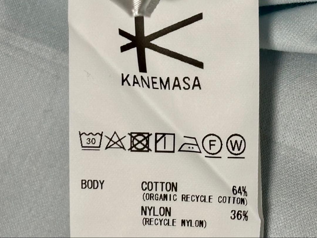 KANEMASAPHIL.46G Atmosphere ShirtライトブルーL