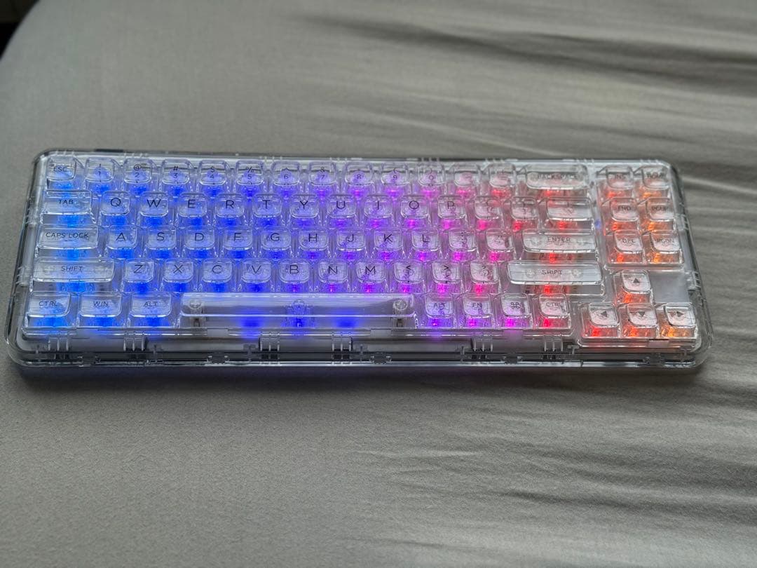 YUNZII X71 キーボード クリスタルアイス軸