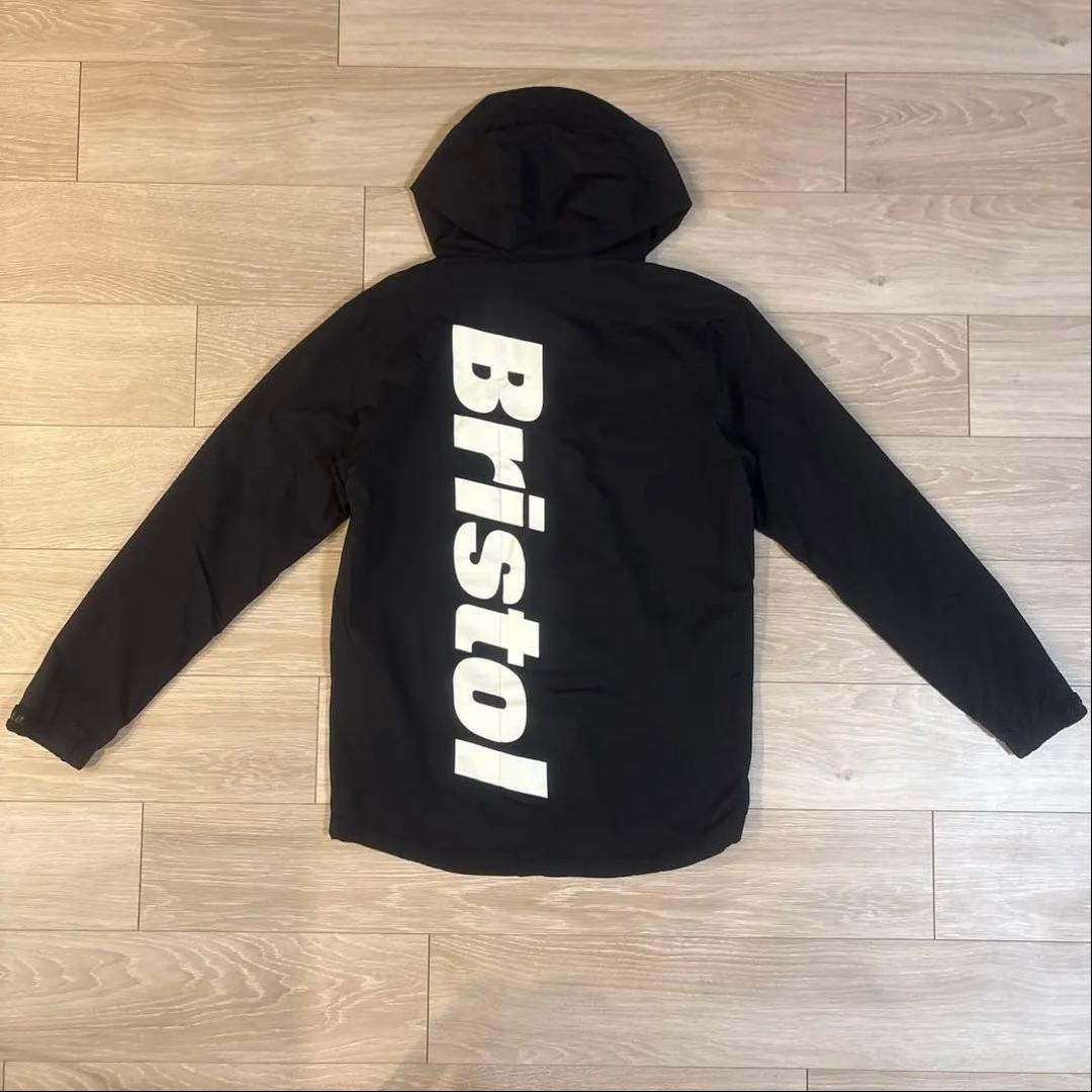 F.C.R.B. Bristol ウォームアップジャケット ナイロン ブラック