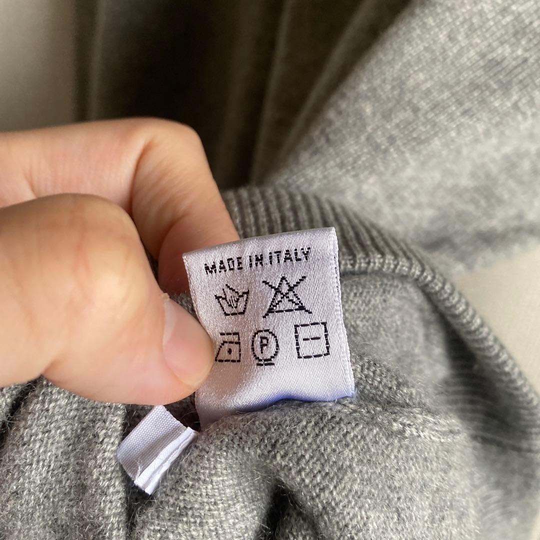 00s〜イタリア製 Cruciani カシミヤ100 ラグランクルーネックニット