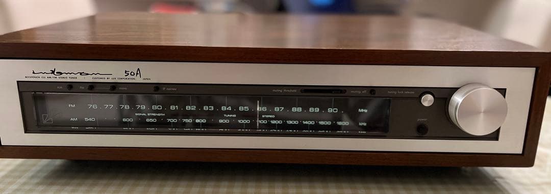 luxman T-50A FM/AMチューナー