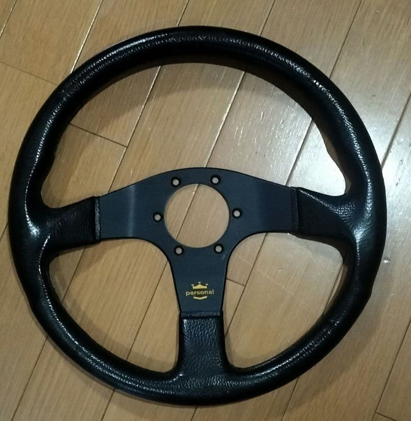 personal ステアリングハンドル　35　ほぼキズ無し