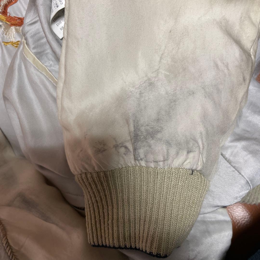 【最終価格】テーラー東洋 枝垂れ桜 鷲 スカジャン L