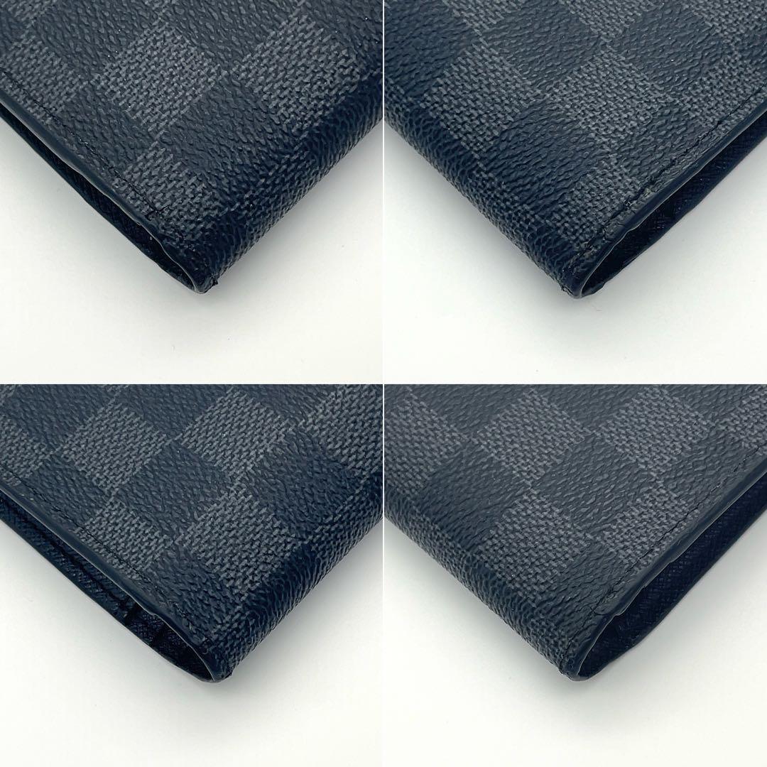 ルイヴィトン グラフィット 長財布 ポルトフォイユブラザ ブラック