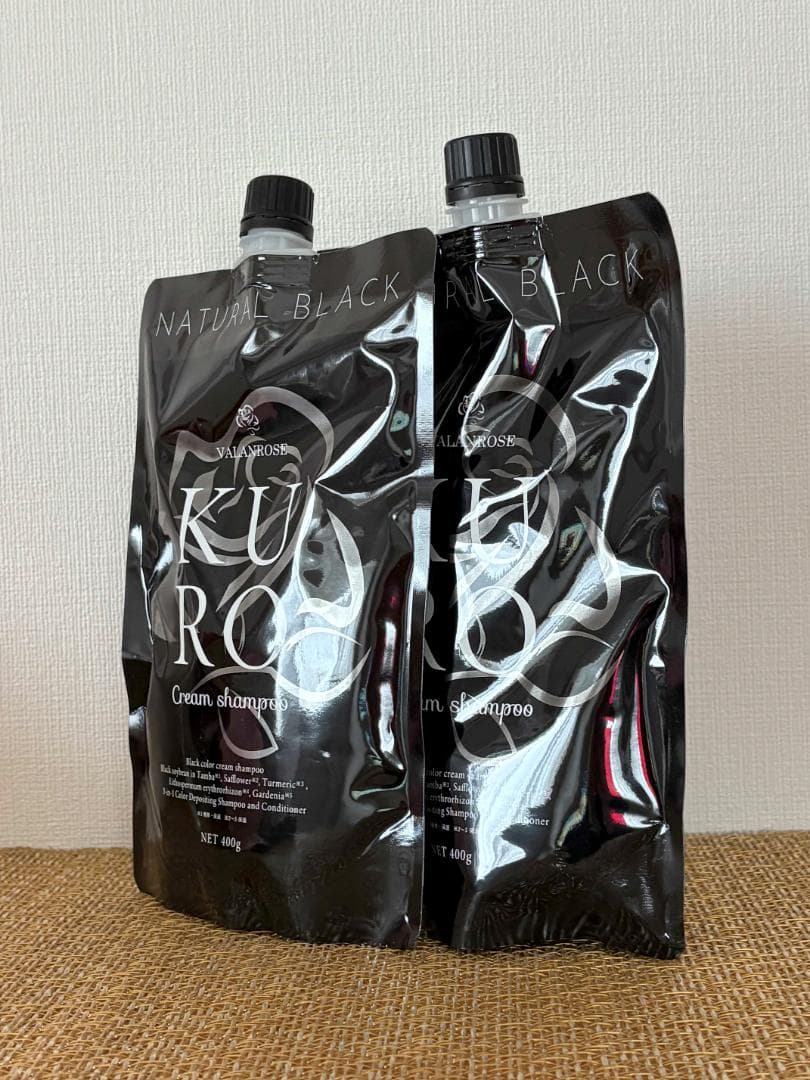 【未使用・未開封】KURO/クリームシャンプー/ナチュラルブラック
