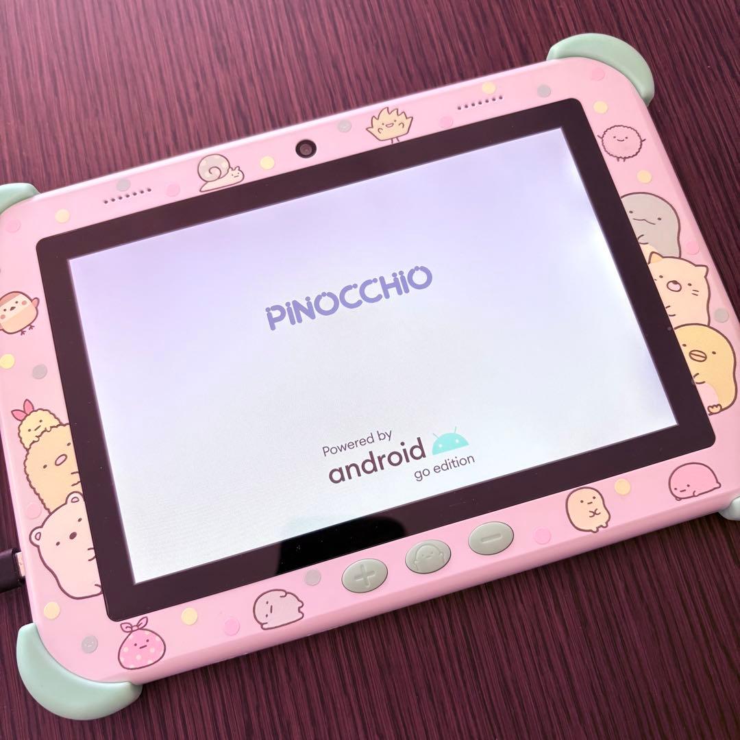【美品】すみっコパッド 8インチ タブレット ブルー WiFi ピノチオ