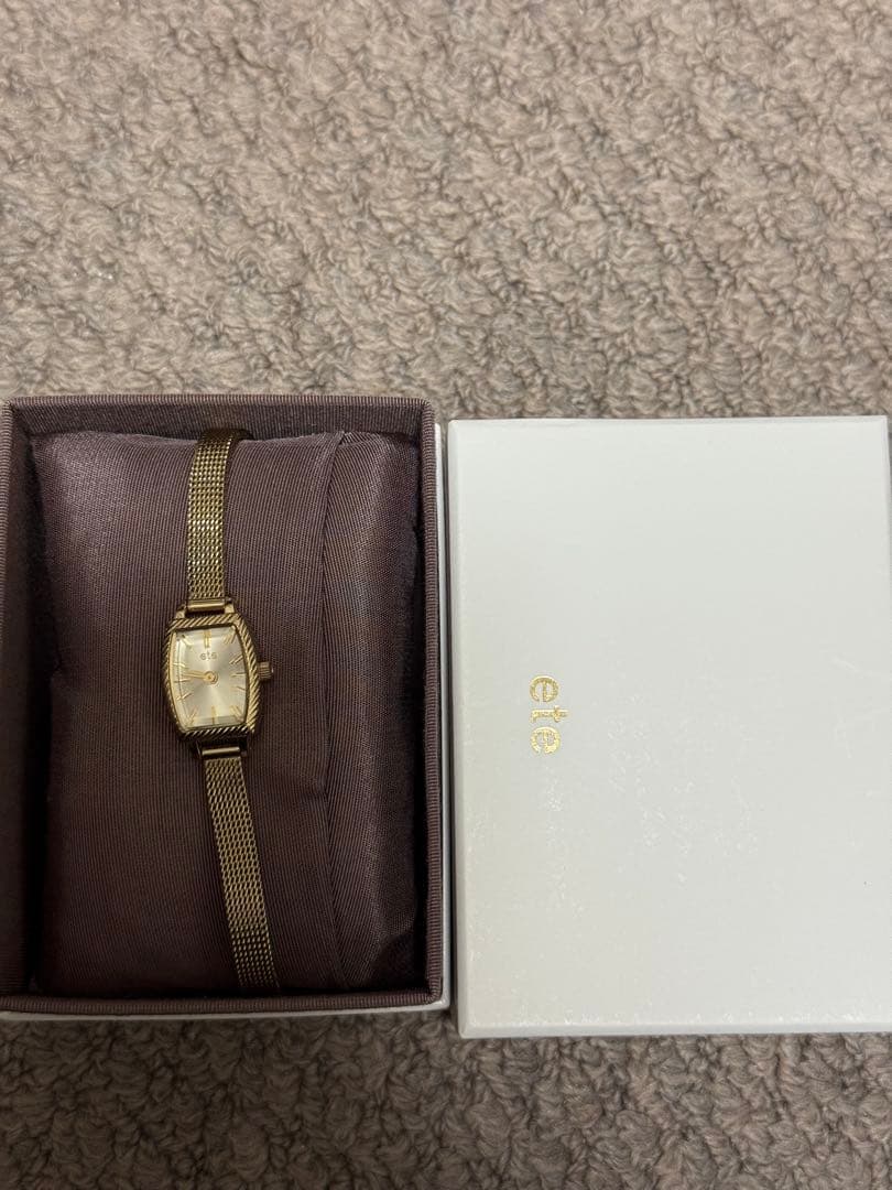 【美品】ete　エテ　トノーフェイス ウォッチ　腕時計