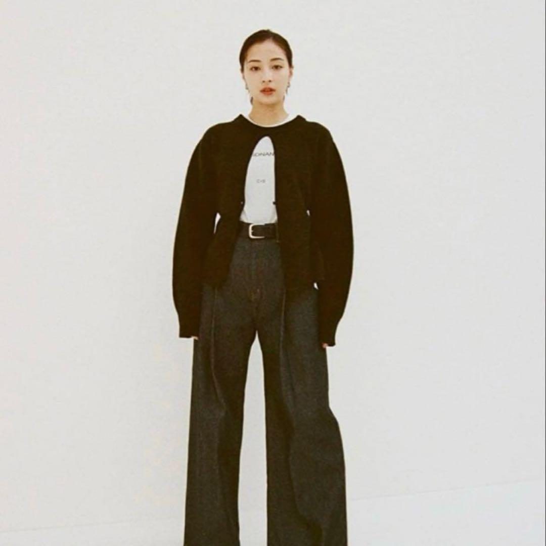 CLANE TUCK WIDE DENIMPANTS 広瀬すず　サイズ0