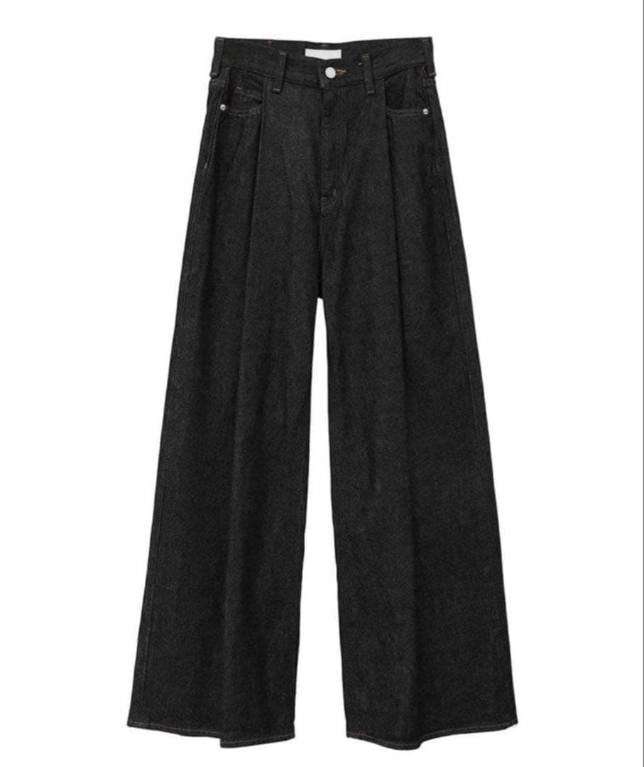 CLANE TUCK WIDE DENIMPANTS 広瀬すず　サイズ0