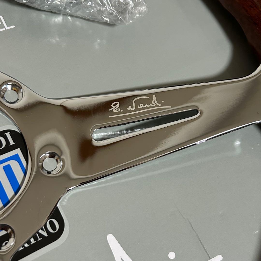 【一点限り】ナルディ（NARDI）クラシックウッド ステアリング 14インチ