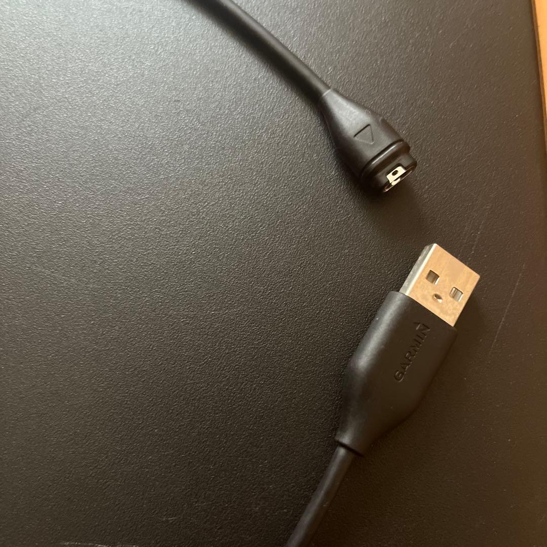 Garmin FOREATHLETE 55 ブラック 充電ケーブル付き