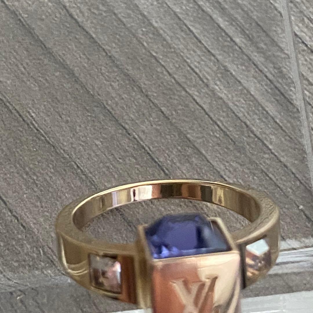 美品【LOUIS VUITTON】 ルイヴィトン バーグギャンブル　リング　指輪