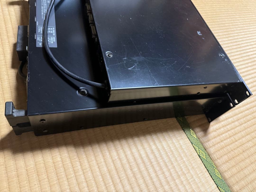 パナソニック ラムサ デジタルマルチイコライザー WP-9150パワーアンプ