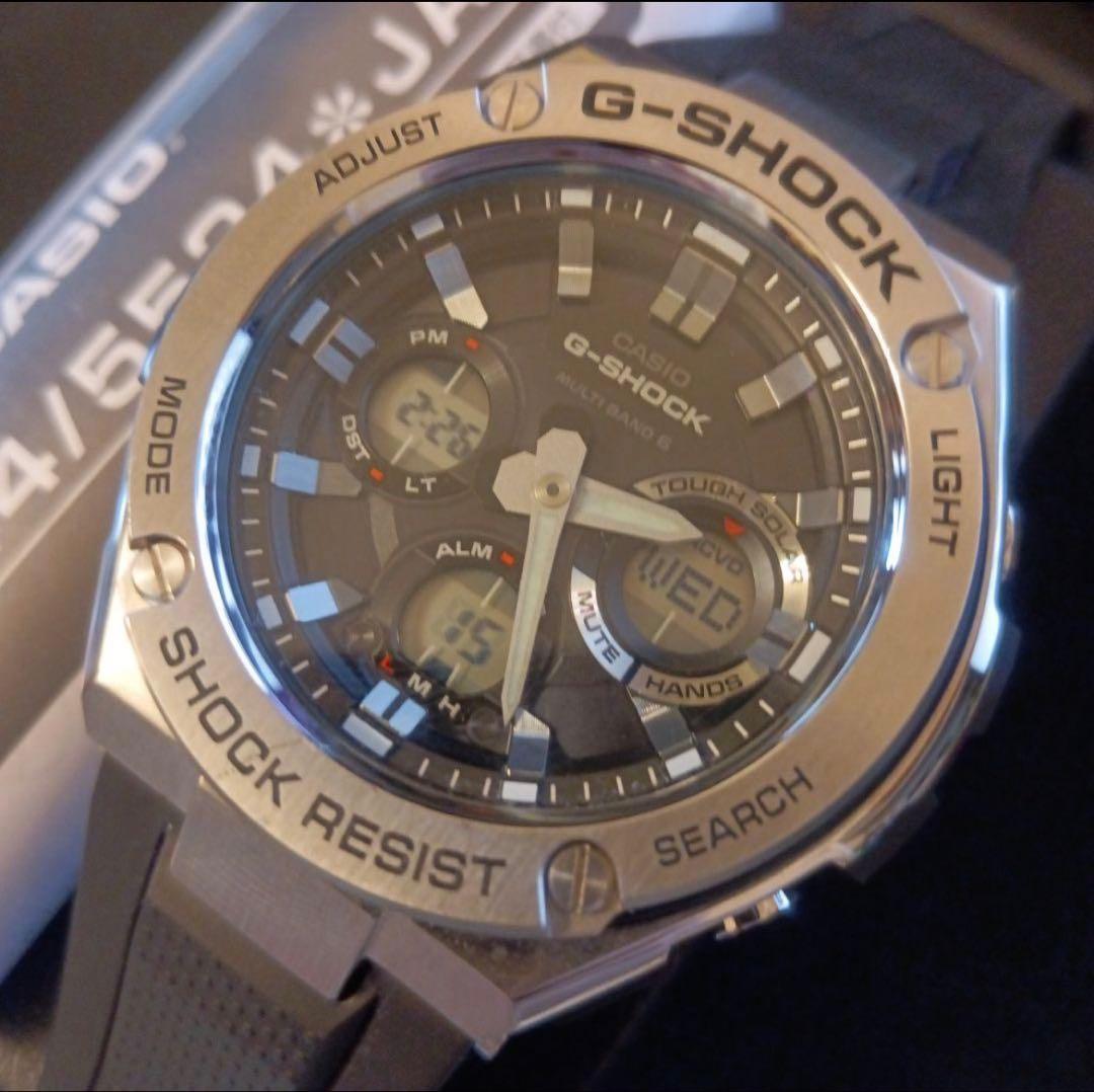 G-SHOCK 電波腕時計 GST-W110-1AJF タフソーラー