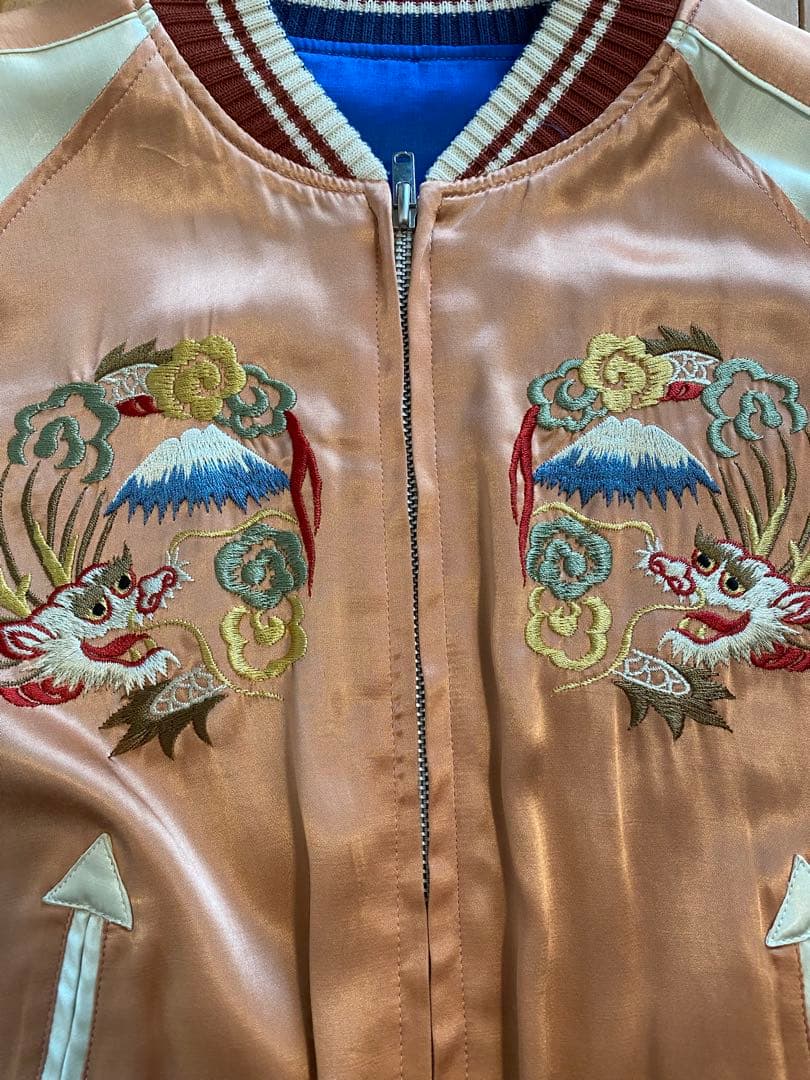 THE FLAT HEAD リバーシブルスカジャン