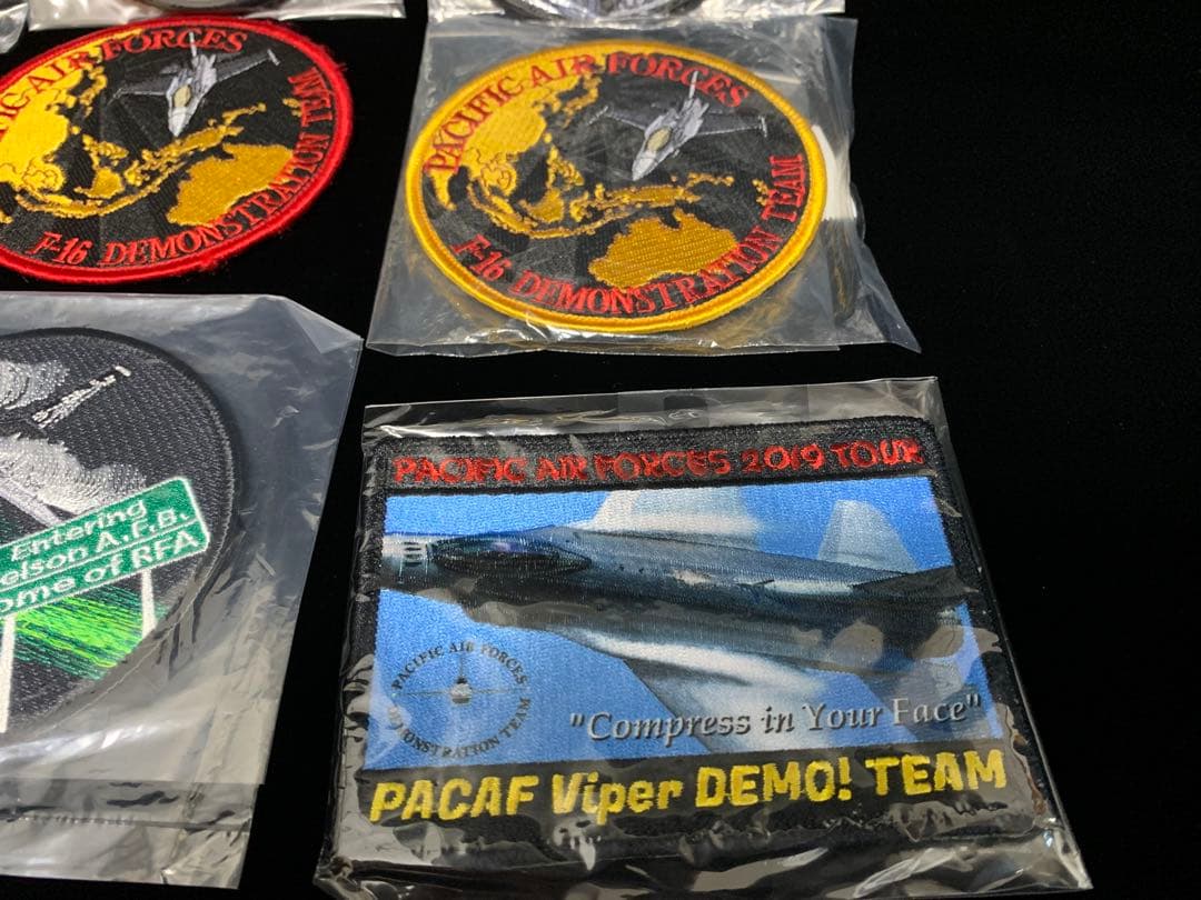 PACAF VIPER DEMO TEAM パッチ　三沢基地　F-16