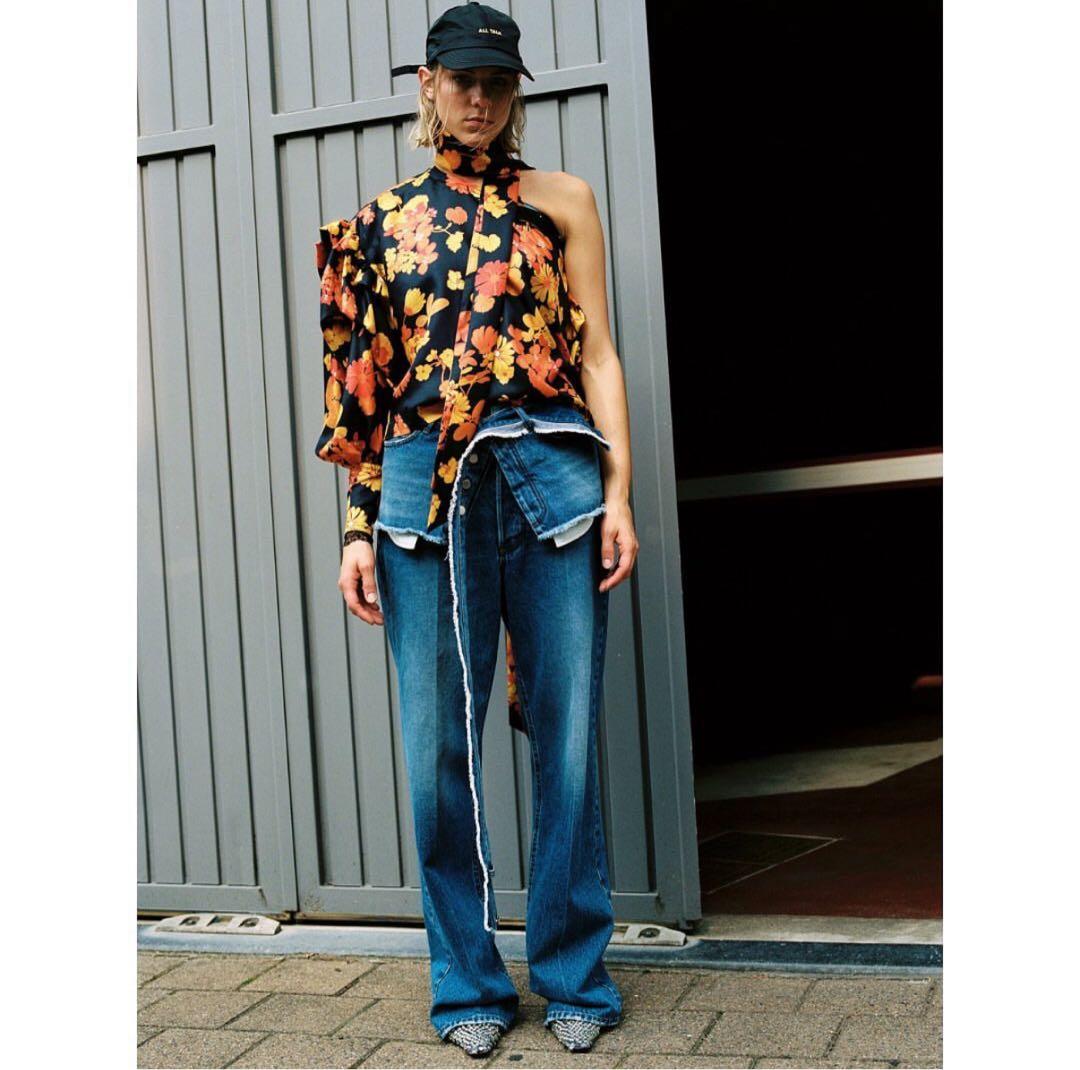 Meryll Rogge Layered Jeans / Marniディレクター