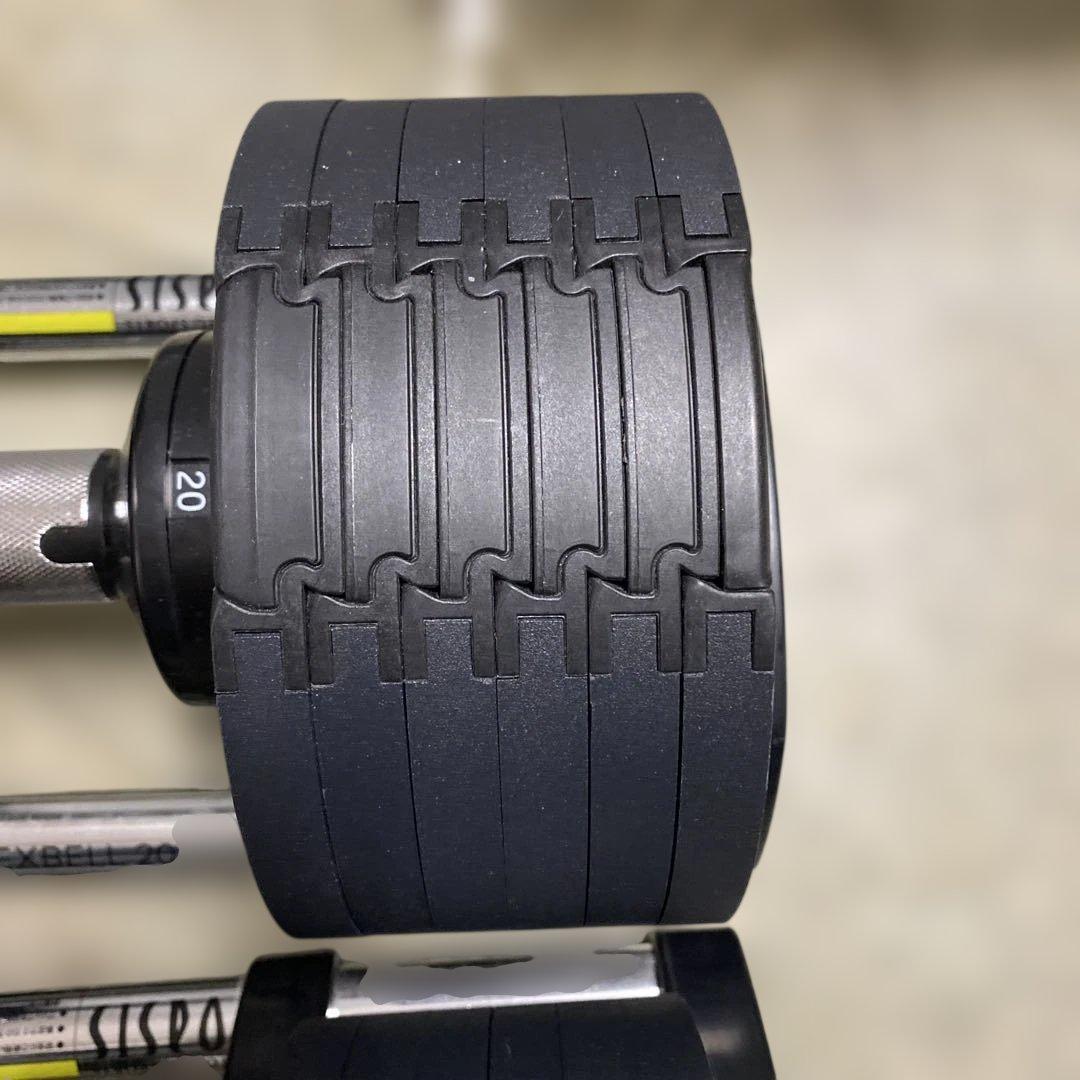 2kg刻み 20kg FLEXBELL NUO 可変式ダンベル ②