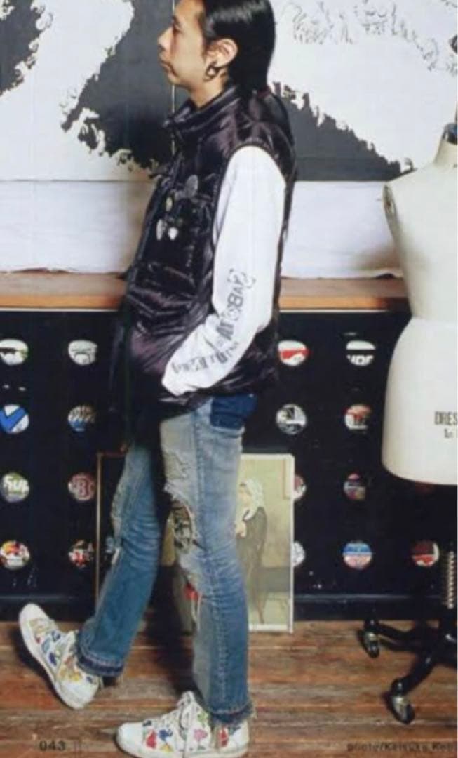 アンダーカバー 64デニム butbeautiful ジョニオ着