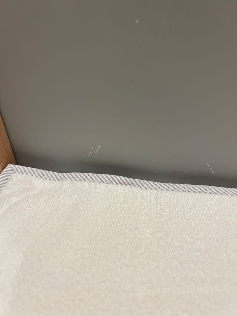 大和屋　リリワゴン2 グレー　ベビーベッド　コンパクト