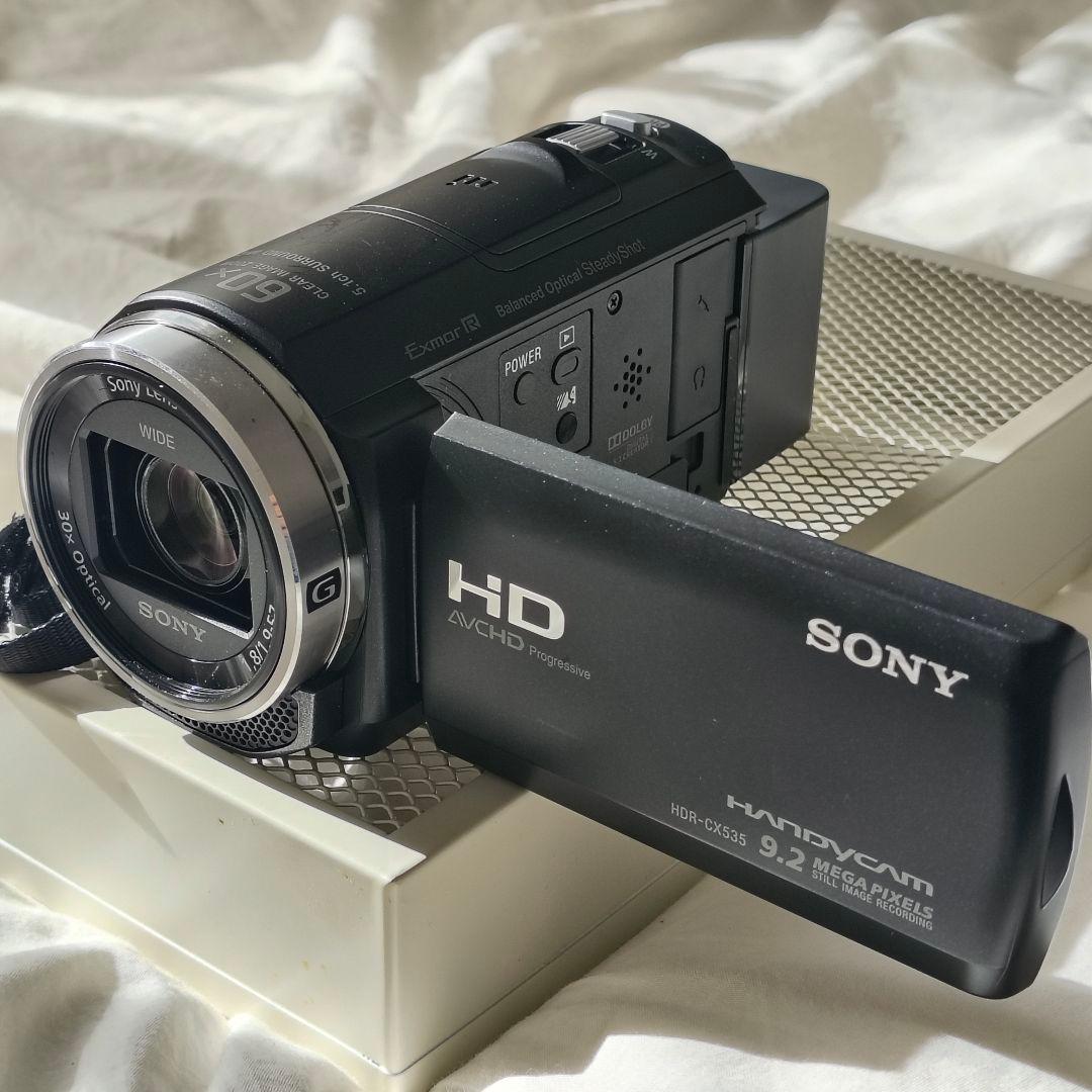 HDR-cx535 かんたん操作で初めてのビデオカメラにおすすめ