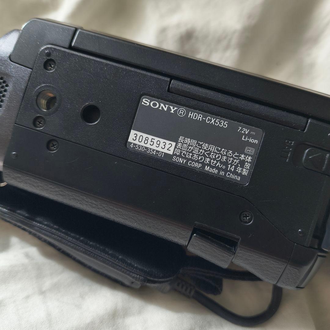 HDR-cx535 かんたん操作で初めてのビデオカメラにおすすめ