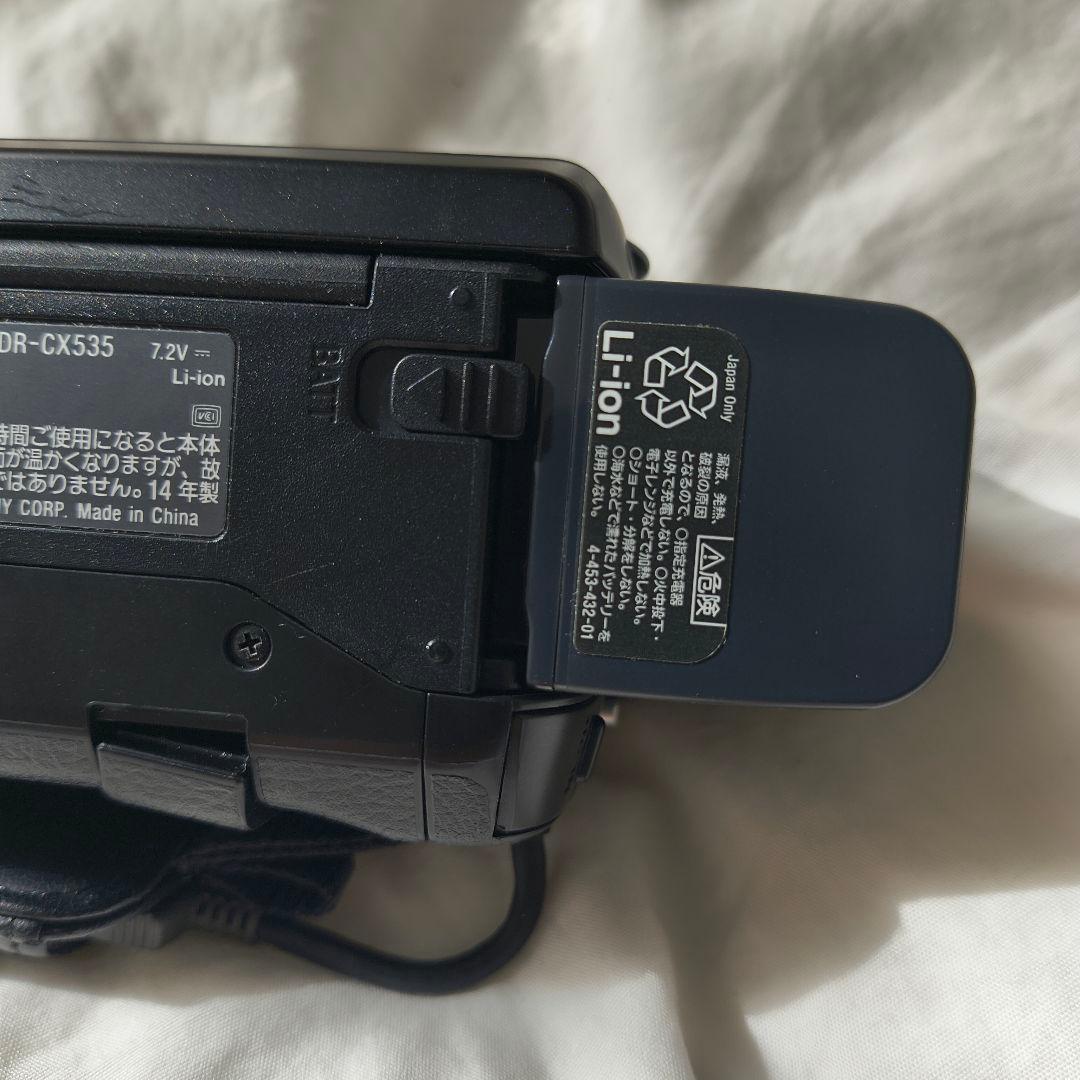 HDR-cx535 かんたん操作で初めてのビデオカメラにおすすめ