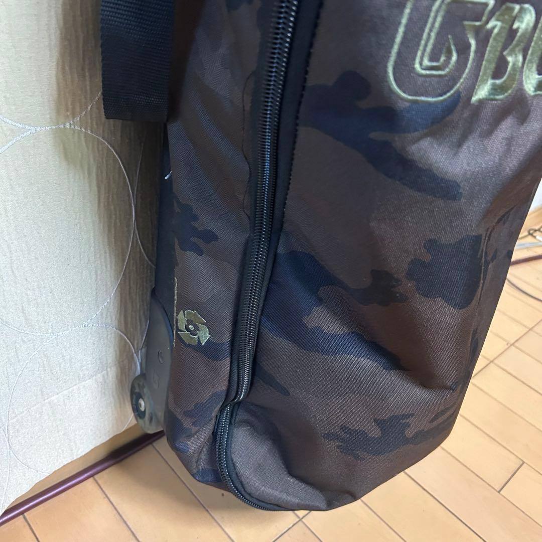 ☆状態良好☆ BURTON iD キャリーバッグ　ウィール付　166cm 迷彩柄