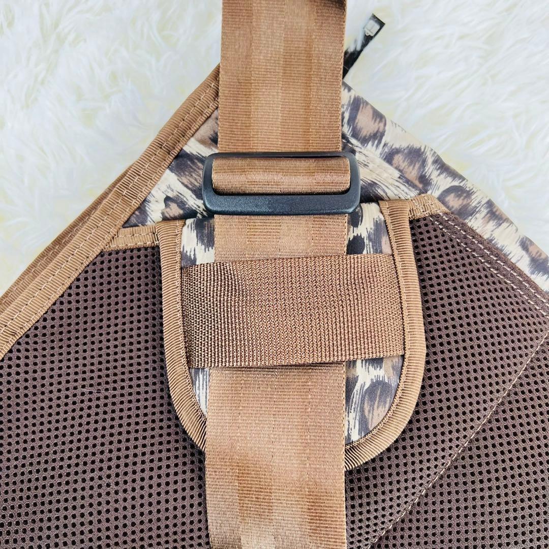 【極美品】ヘッドポーター　メッセンジャーバッグ　豹柄