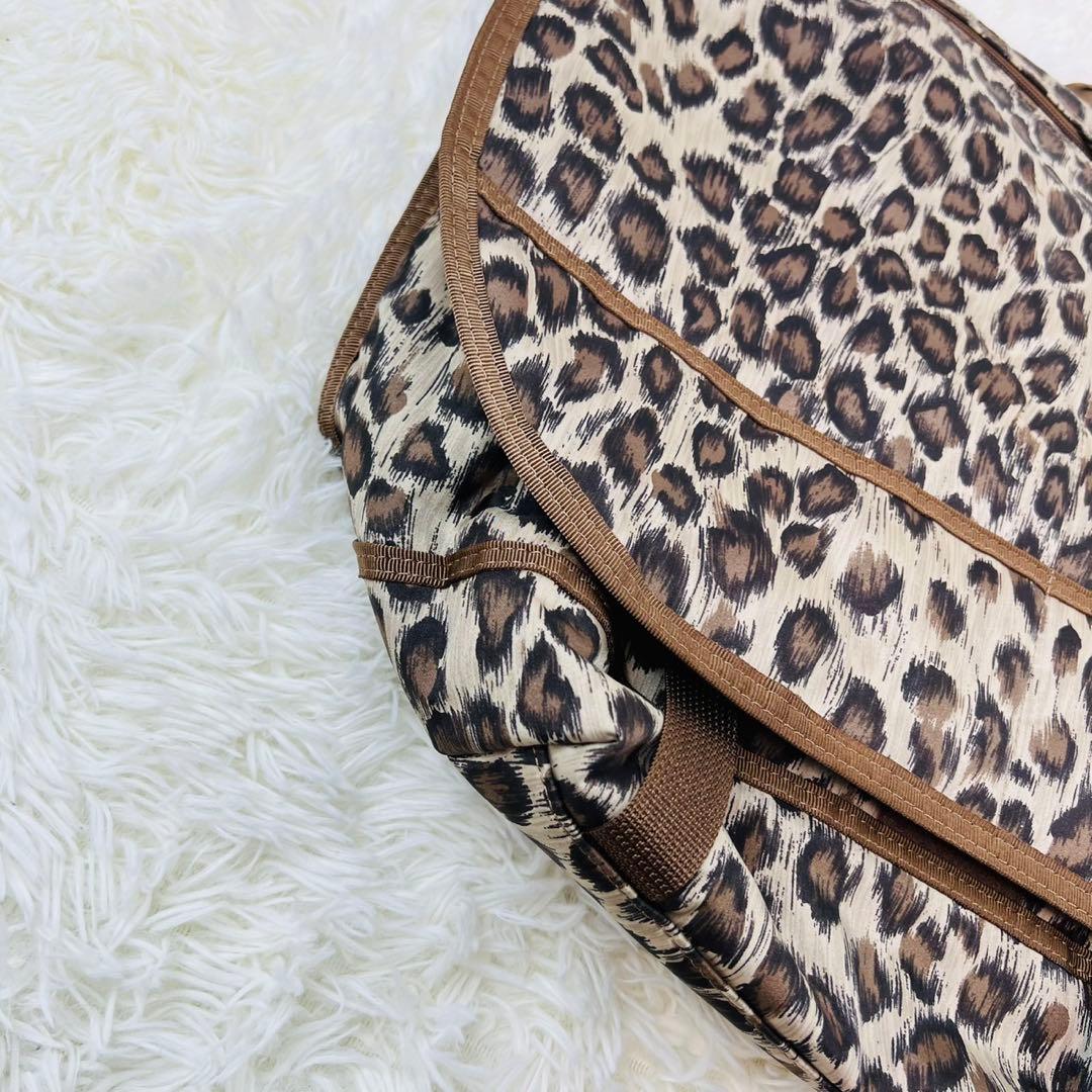 【極美品】ヘッドポーター　メッセンジャーバッグ　豹柄