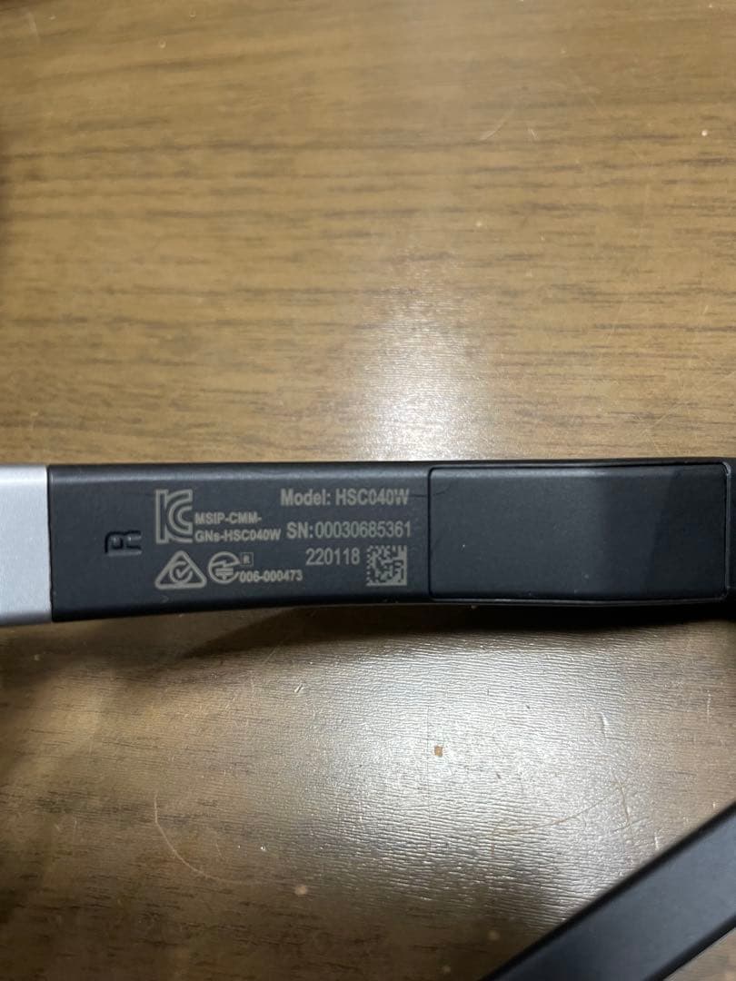 show　 ワイヤレスヘッドセット　HSC040W