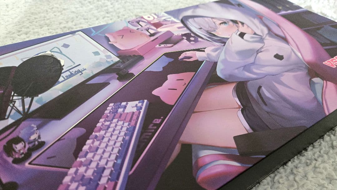 【2/14までおまけ付き】ぶいすぽっ！花芽すみれゲーミングキーボード