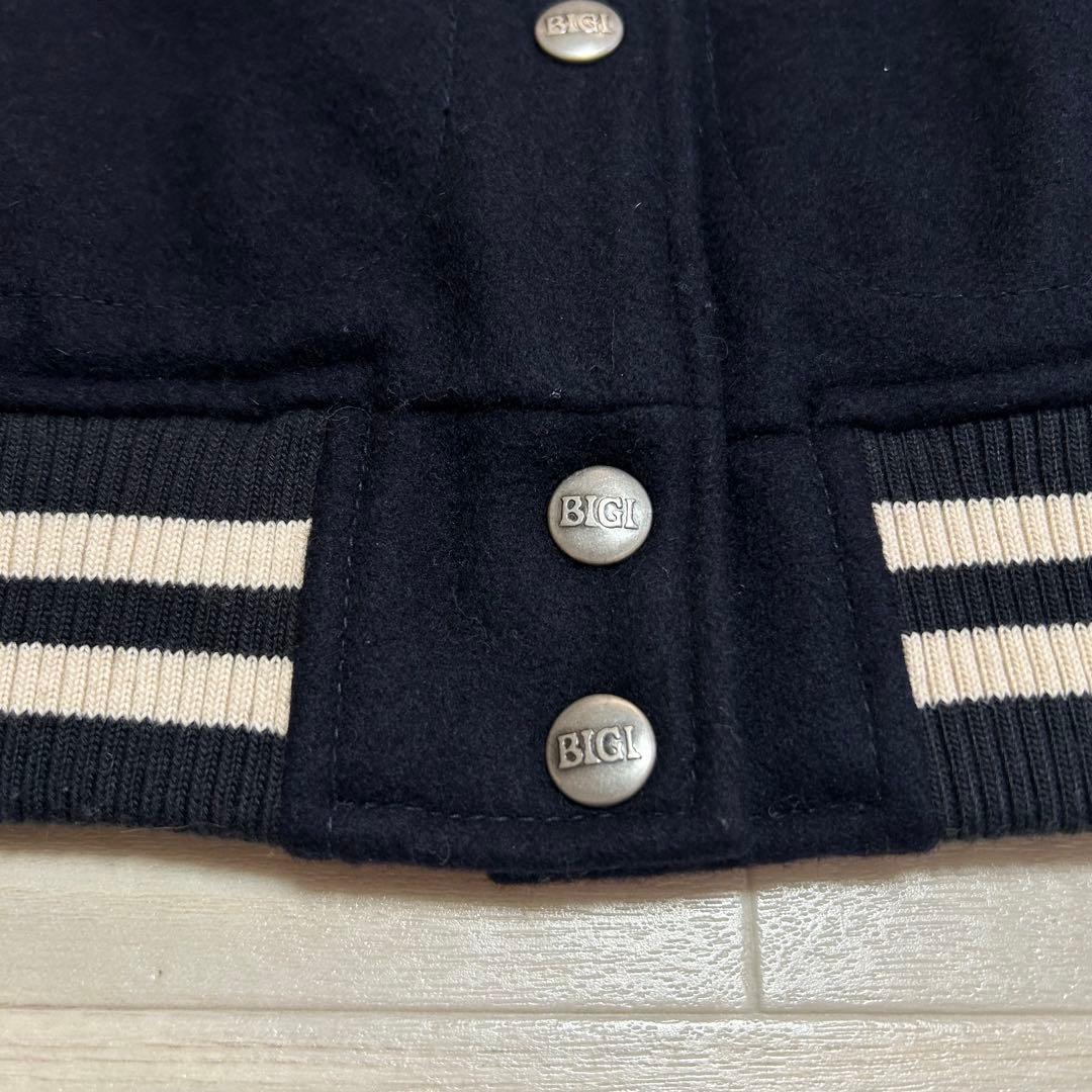 希少 BIGI 40周年記念モデル レザー　ヴィンテージ スタジアムジャンパー